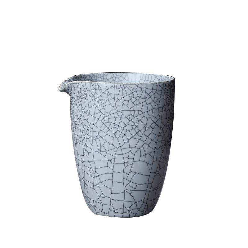 月汝窑公道杯可养开片陶瓷分茶器茶道功夫茶具配件茶海家用匀杯,淘宝优惠券,粉丝福利购,淘宝优惠卷