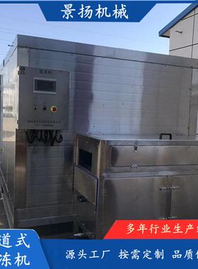水果蔬菜隧道式速冻机肉类速冻机商用海鲜超低温速冻机设备厂家