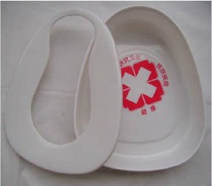 医院家用塑料便盆分体座便器老年人卧床解便器坐便座厕尿盆蹲便器 - 图3