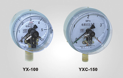 红旗仪表/YX-100/精度1.6级电接点压力表/6Mpa以下现货促销