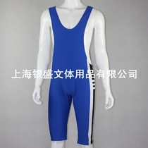 Wrestlers Wrestlers Freestyle style Red Blues Mens Tight Wrestling Suit for Wrestling Suit