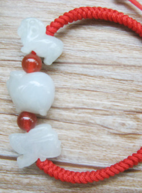 鼠牛虎兔龙蛇马羊猴鸡狗猪手链