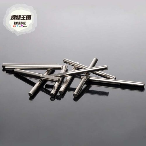 模型玩具车轴 4mmD字轴 橡胶车轮光轴 半轴D型轴 55mm 70mm长 - 图0