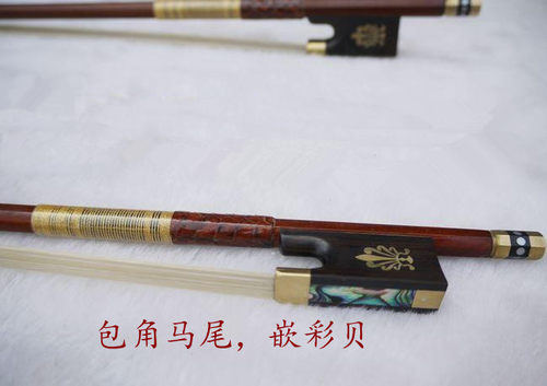 小提琴琴弓大提琴弓低音提琴弓杆拉弓演奏级二分之一四四三专业级 - 图1