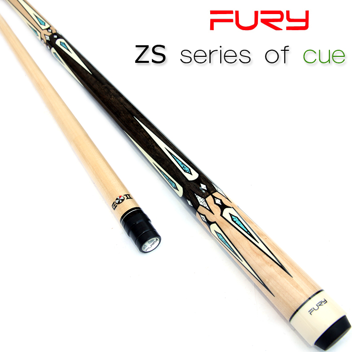 FURY威利原裝虎牌科技前肢九球檯球杆黑8球杆大頭16彩飛利檯球杆