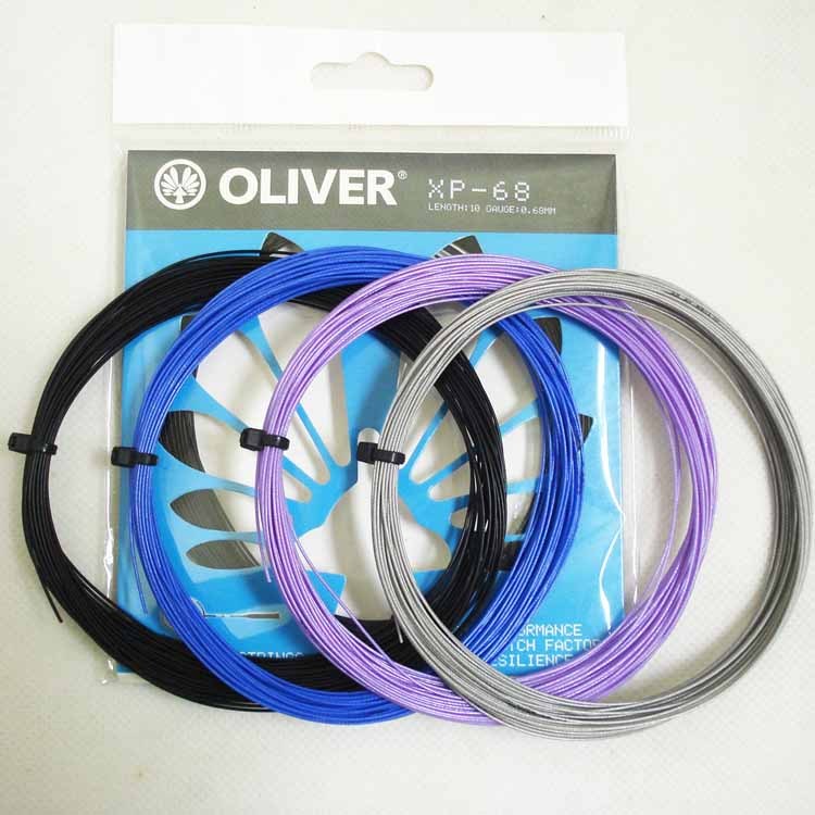奧立弗OLIVER臺灣原裝高彈耐打羽球拍線XP68