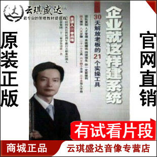 正版开票 李尚隆 企业就这样建系统 8DVD - 图0