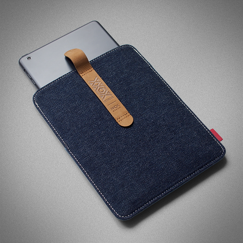 SkinAT iPad Air/Pro9.7/10.5/11寸內膽包蘋果mini平板牛仔保護套