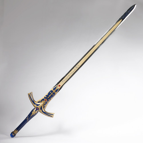 FATE系列收藏SABER金属石中剑2.0版 动漫武器模型手办 未开刃定金 - 图0