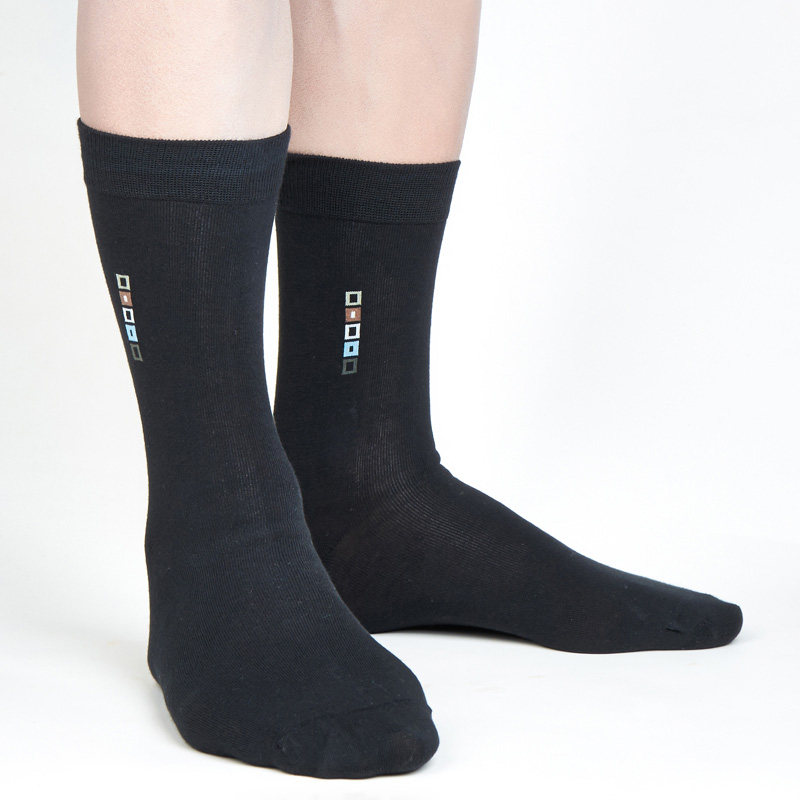 棉花共和国商务棉质绅士袜中筒袜 棉花共和国短袜/打底袜/丝袜/美腿袜