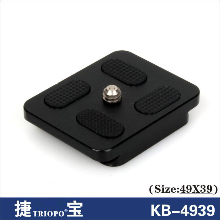 TRIOPO捷寶KB-3949 快裝板適用 B-1.KK-1S.NB-1等系列雲臺