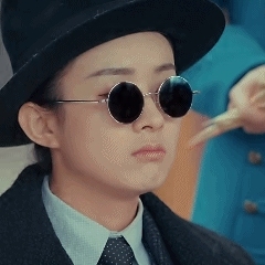 双刺同款复古百搭潮人圆眼镜