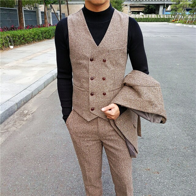 Casual vest, waistcoat, men's suit vest