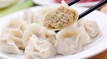 Cabbage meat dumplings for meat and vegetables