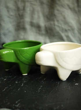 diy美国北欧风格小乌龟容器摆件