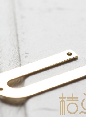 diy饰品几何铜配件连接片
