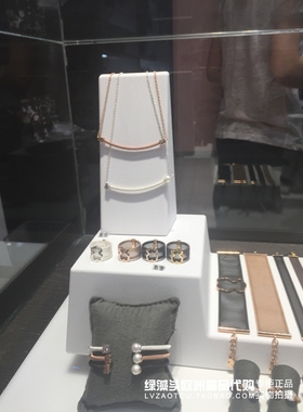 欧洲笑脸一字小熊珍珠纯银项链