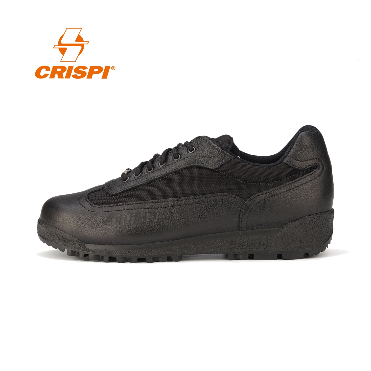 CRISPI 鞋戶外休閒春夏季男防水輕便透氣防滑真皮低幫徒步登山鞋