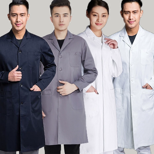 Синяя износостойкая униформа медсестры для работы, куртка, зимний нагрудник, рабочая одежда