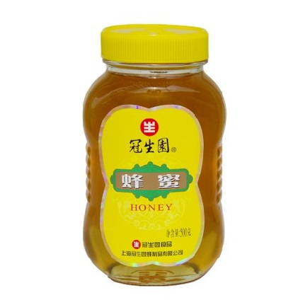 【2瓶包邮】冠生园蜂蜜500g*1瓶纯蜂蜜纯天然百花蜜农家无添加蜜