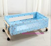 Wooden baby cot Cradle Bed Baby Bed Pine Wood BB Bed Pine Wood Crib Cradle Small Kids Bed
