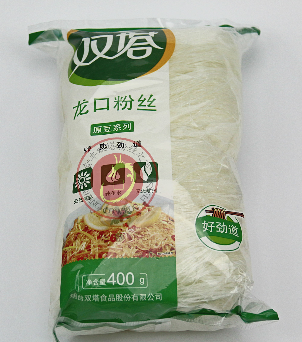 包邮商用整箱双塔粉丝绿豆粉丝餐饮花甲粉丝凉拌400g/20-图3