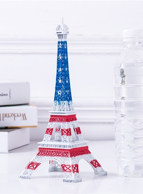 欧式风巴黎埃菲尔铁塔桌面摆件