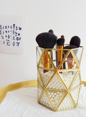 样板间玻璃甜品收纳装饰摆件