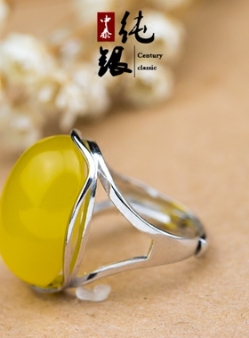 简单大方欧美风纯银戒指托包邮