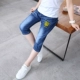 Quần denim bé trai cắt quần mùa hè mỏng 14 quần short trẻ em lớn 15 bé trai quần dài 10 trẻ em quần dài 12 tuổi - Quần jean quần jean trẻ em xuất khẩu Quần jean