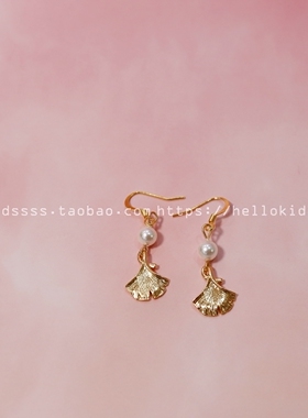 choker复古颈链项圈银杏叶