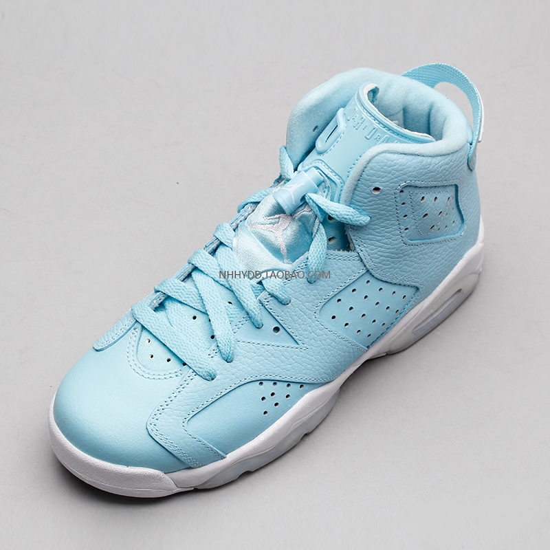 牛哄哄 Air Jordan 6 Pantone AJ6 GS北卡蓝篮球鞋 543390-407-图0