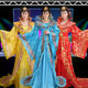 Original imperial concubine queen's tailed ancient performance costume