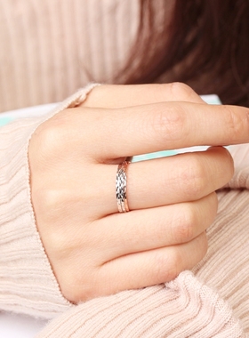 日韩版超细极简关节小饰品戒指环