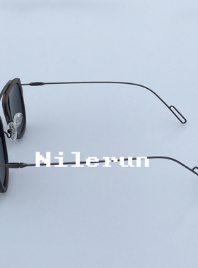 墨镜运动风枪灰色黑檀木太阳镜