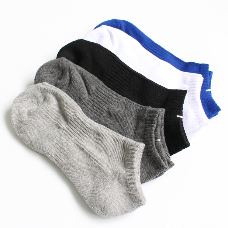 男式毛巾底船袜男纯棉运动袜底部加厚正品全棉跑步短袜男生白袜子,淘宝优惠券,粉丝福利购,淘宝优惠卷