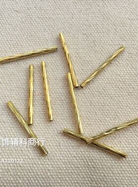 银色螺旋金属管珠