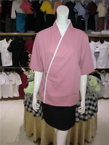 日式服务员工作服 和服日韩制服 日式料理寿司服 居酒屋工作服装 - 图1