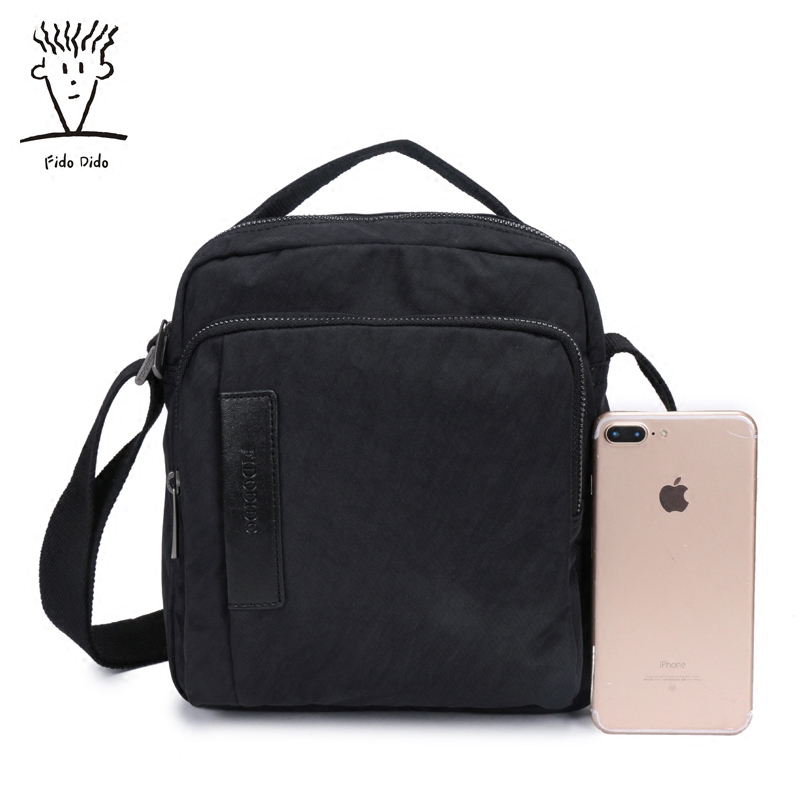 菲都狄都男士休闲单肩运动包单肩包 fidodido男士包袋