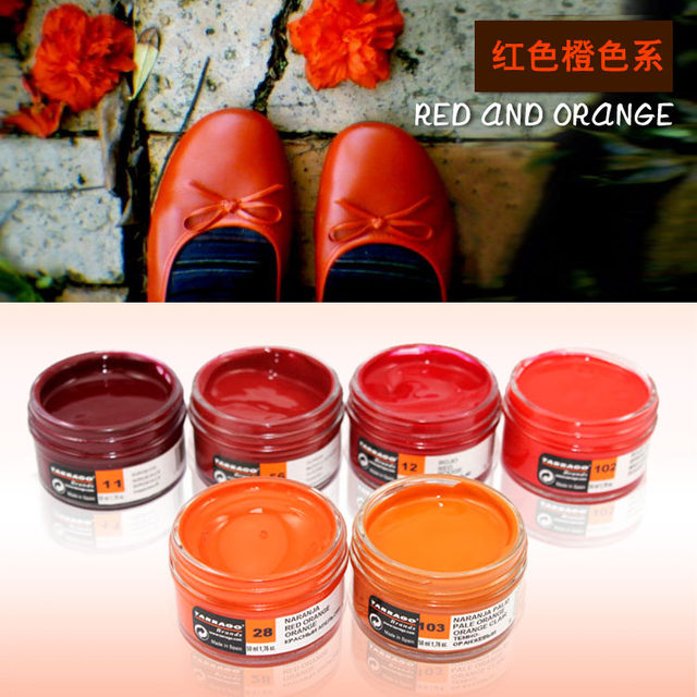 red polish for shoes