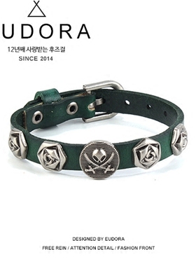 新款手环合金朋克风情侣款