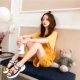 Dây đeo quần short nữ hai dây phù hợp với đại dương đỏ đã mỏng 2019 hè mới hè tải tuổi phiên bản Hàn Quốc buông thả - Quần short quần short nữ Quần short