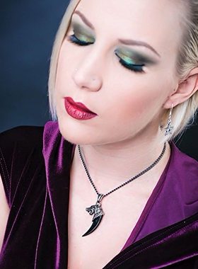 英国A牌维京WOLFMACIC狼牙项链