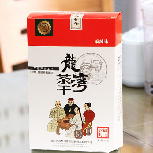 休宁龙湾五城茶干豆腐干豆干多口味零食小包装黄山特产400g礼盒 - 图2