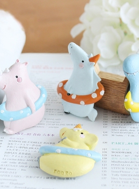 韩版可爱风磁性贴留言板卡通动物