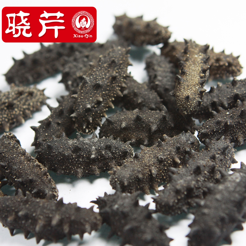 晓芹旗舰店晓芹海参 淡干海参 大连海参 干货40头以上/166g 海参礼盒2