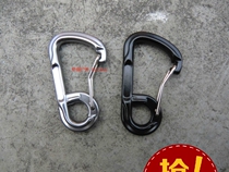 Special price manufacturer direct sales foreign trade boutique 6CM D type eye hook button quick hanging buckle key button light and beautiful 9g