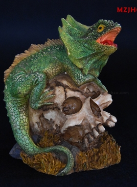 恐怖摆件树脂装饰朋克