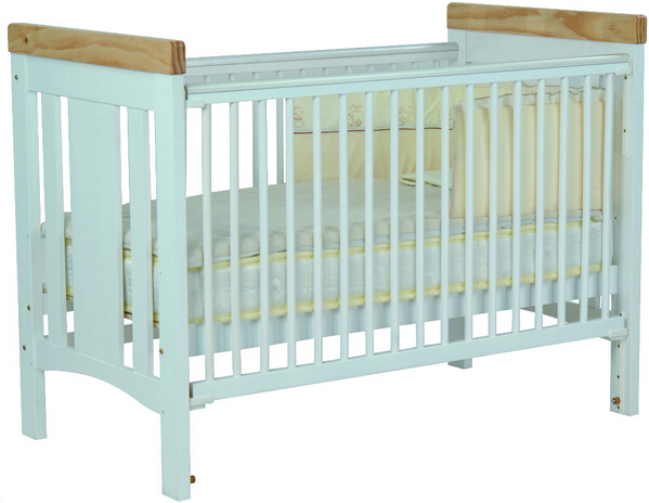 出口英国obaby尾单实木婴儿床宝宝床可升降（售罄） - 图1