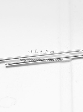 diy配件黄铜饰品2*49.8mm双孔